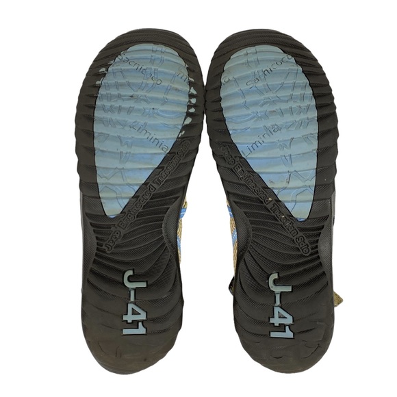 J-41 Jeep Gray Pink Vegan Textile Outdoor Shoes Active Strappy Sandals Size 8 - Picture 4 of 10